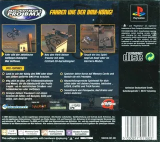 Mat Hoffman's Pro BMX dos
