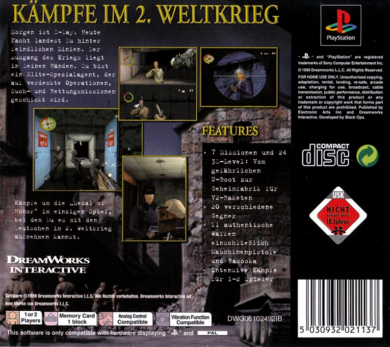 Medal of Honor - Dos