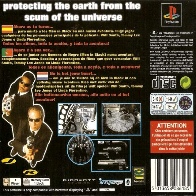 Men in Black : The Game - Dos
