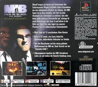 Men in Black : The Series, Crashdown dos