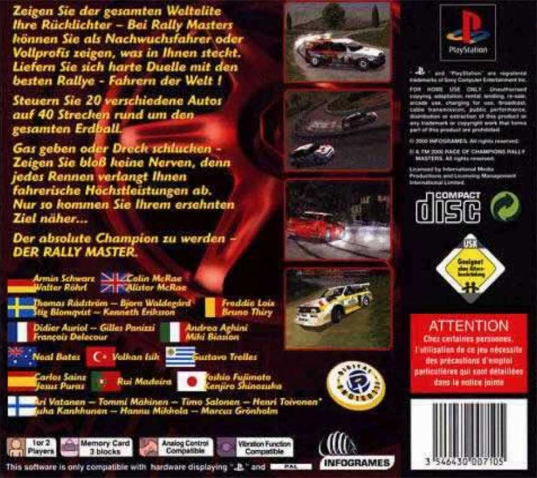 Michelin Rally Masters : Race of Champions - Dos