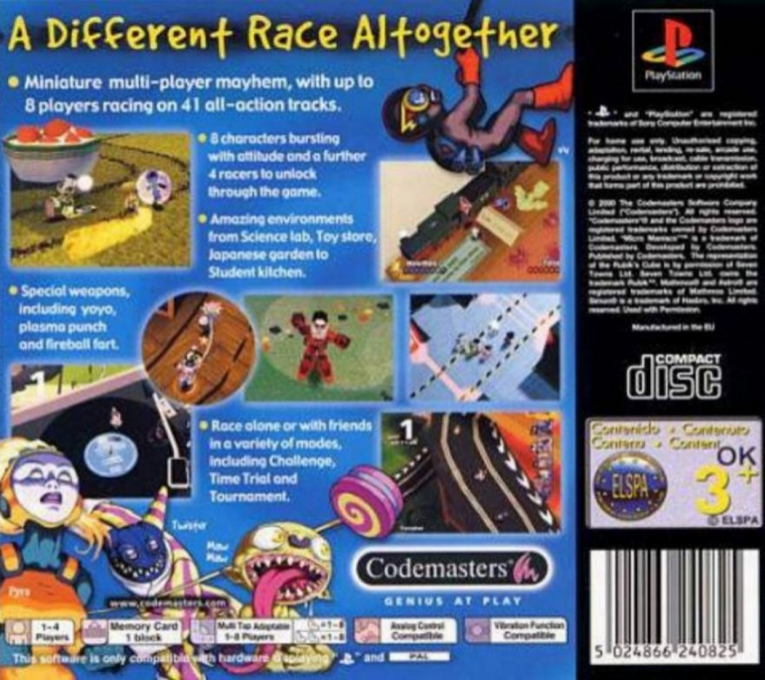 Micro Maniacs Racing - Dos