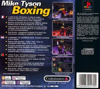 Mike Tyson Boxing dos