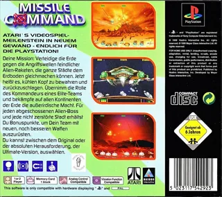 Missile Command dos