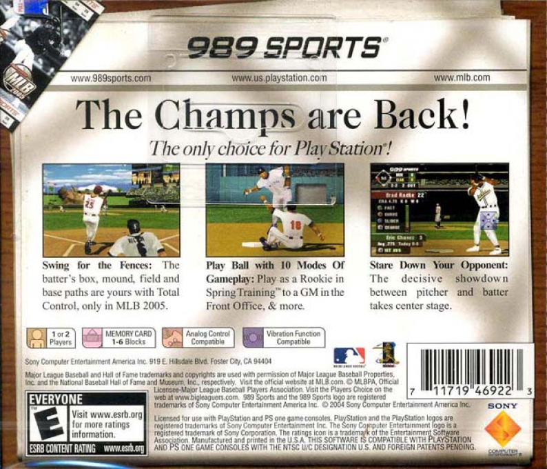 MLB 2005 - Dos