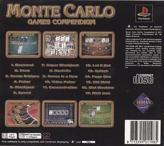 Monte Carlo Games Compendium dos
