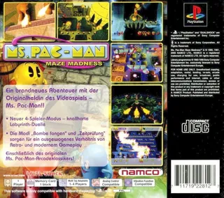 Ms. Pac-Man Maze Madness dos