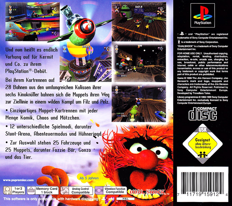 Muppet RaceMania - Dos