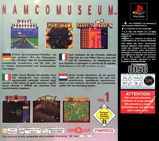 Namco Museum Vol. 1 dos