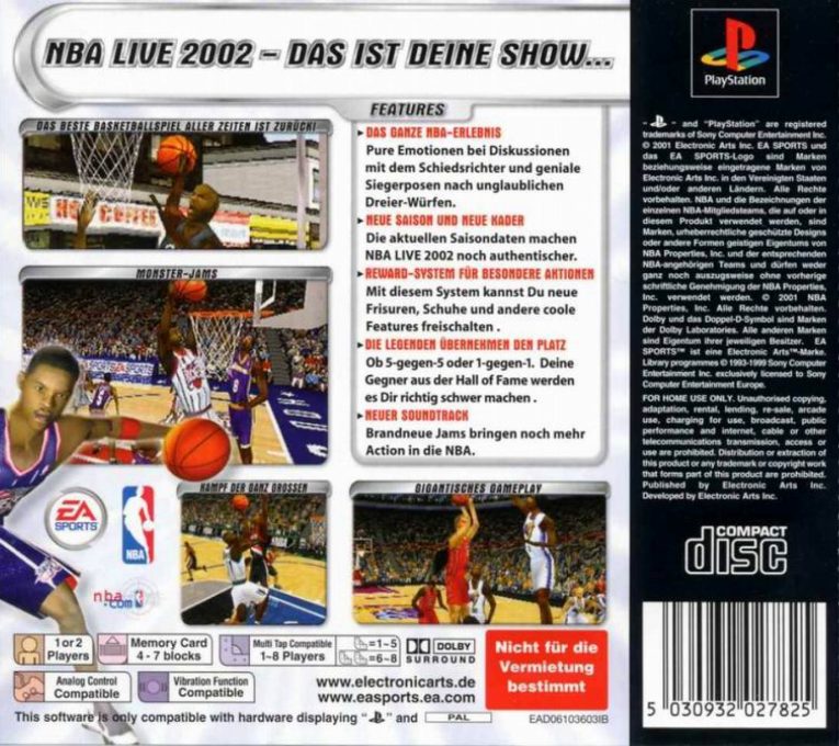NBA Live 2002 dos