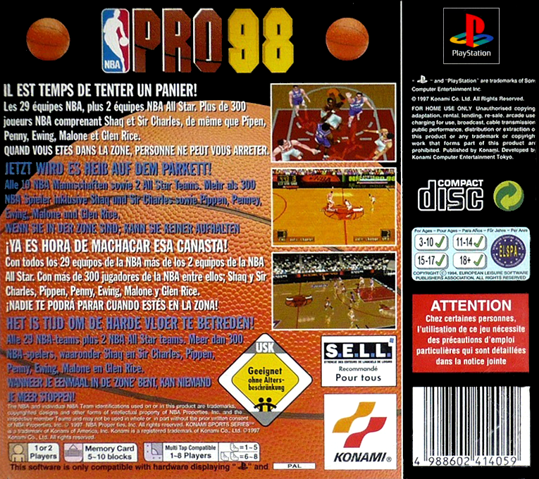 NBA Pro 98 dos