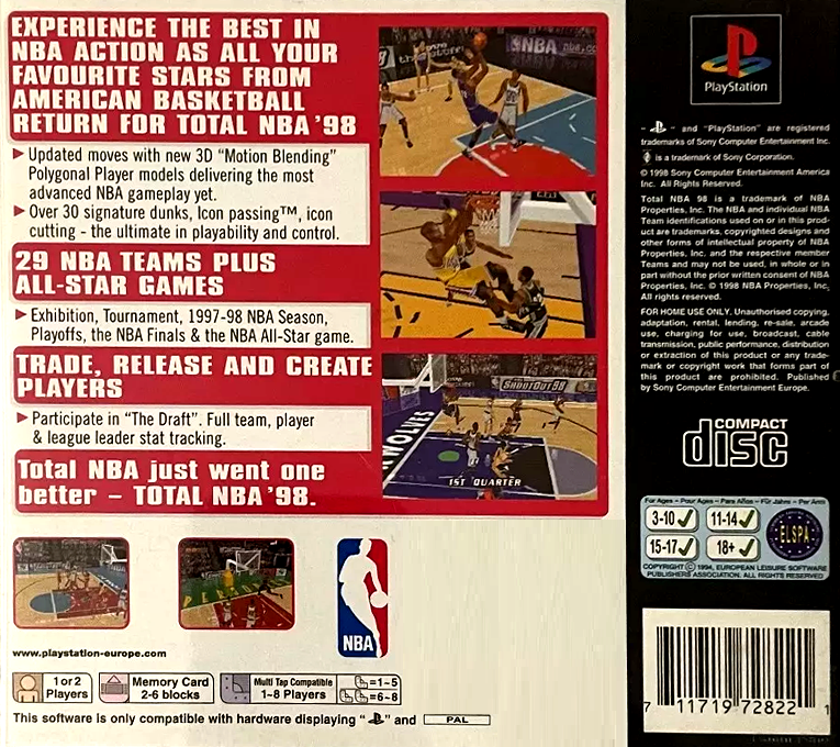 NBA Shoot Out '97 - Dos