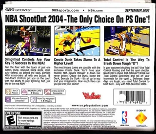 NBA ShootOut 2004 dos