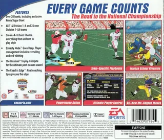 NCAA Football 2000 dos