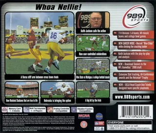 NCAA GameBreaker 2000 dos