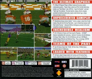 NCAA GameBreaker 98 dos
