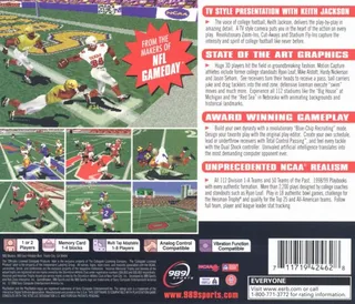 NCAA GameBreaker 99 dos