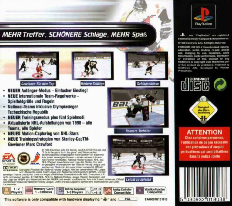NHL 99 - Dos