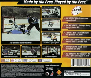 NHL FaceOff 2001 dos