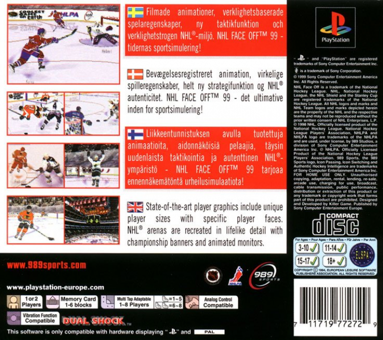 NHL FaceOff 98 - Dos