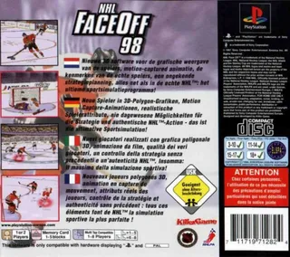 NHL FaceOff 98 dos