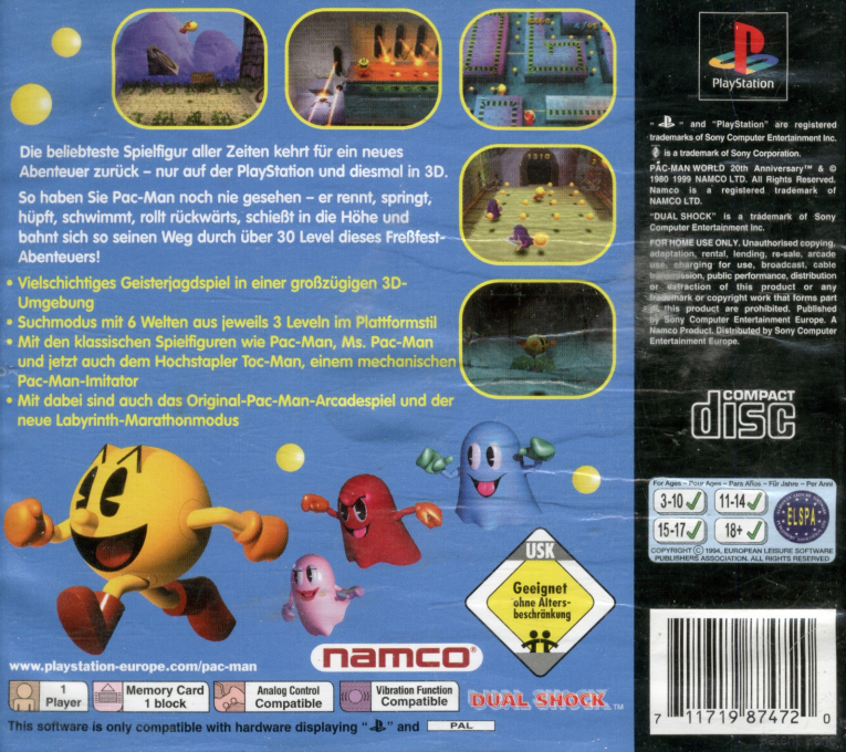 Pac-Man World - Dos