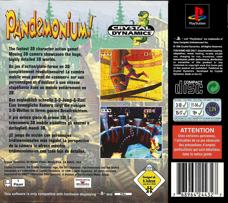 Pandemonium 2 - Dos