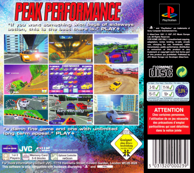 Peak Performance - Dos