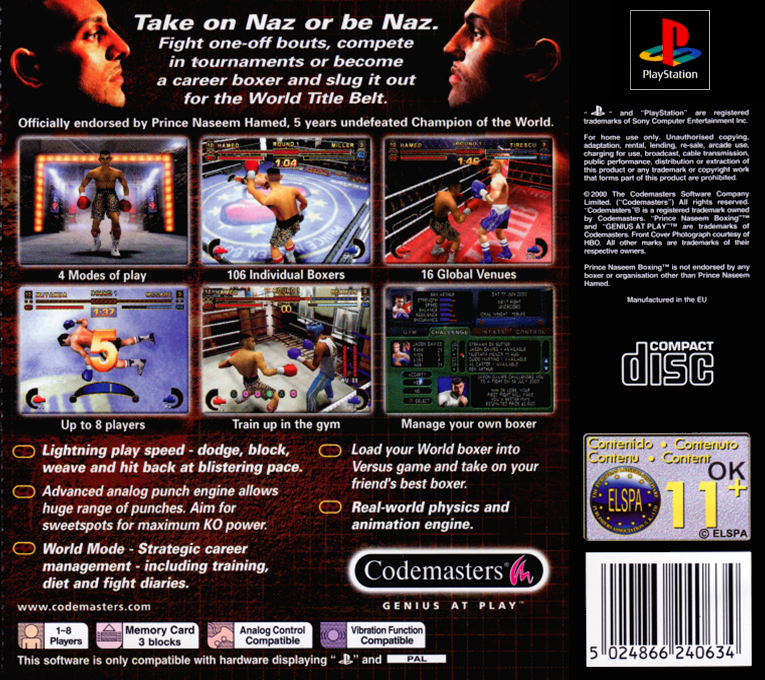 Prince Naseem Boxing - Dos