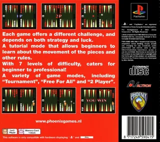 Pro Backgammon dos