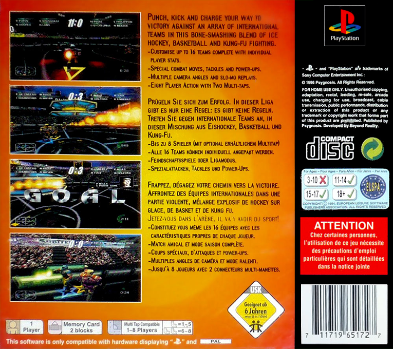 Professional Underground League of Pain - Dos