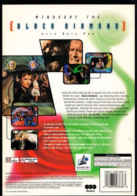 Psychic Detective - Dos