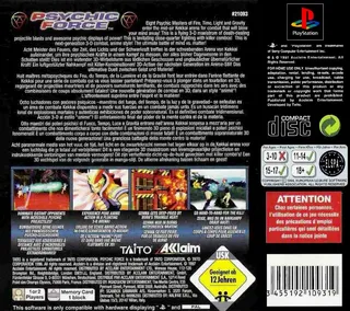 Psychic Force dos