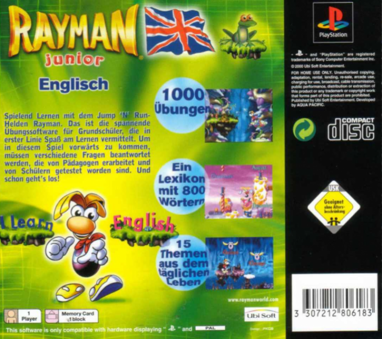 Rayman Junior - Dos
