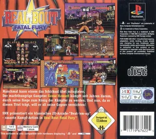 Real Bout Fatal Fury dos