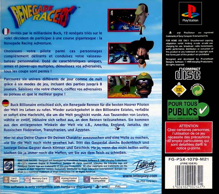 Renegade Racers - Dos