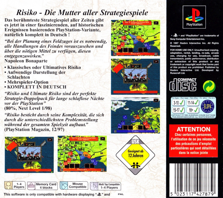 Risk : The Game of Global Domination - Dos