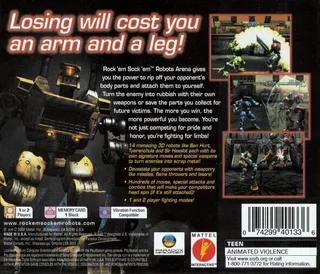 Rock 'Em Sock 'Em Robots Arena dos