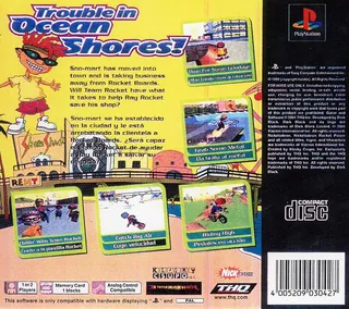 Rocket Power : Sauvetage Extreme dos