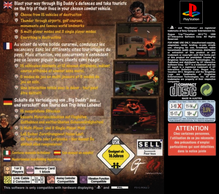 Rogue Trip : Vacation 2012 - Dos