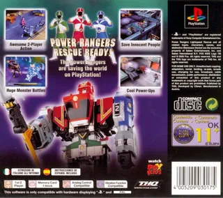 Saban's Power Rangers : Lightspeed Rescue dos