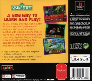 Sesame Street : Elmo's Letter Adventure dos