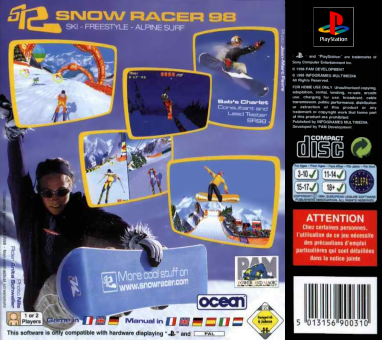 Snow Racer 98 - Dos