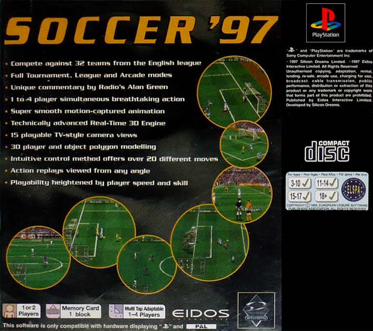 Soccer '97 - Dos