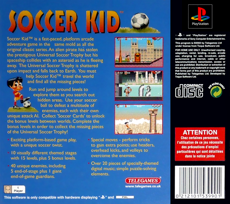 Soccer Kid - Dos