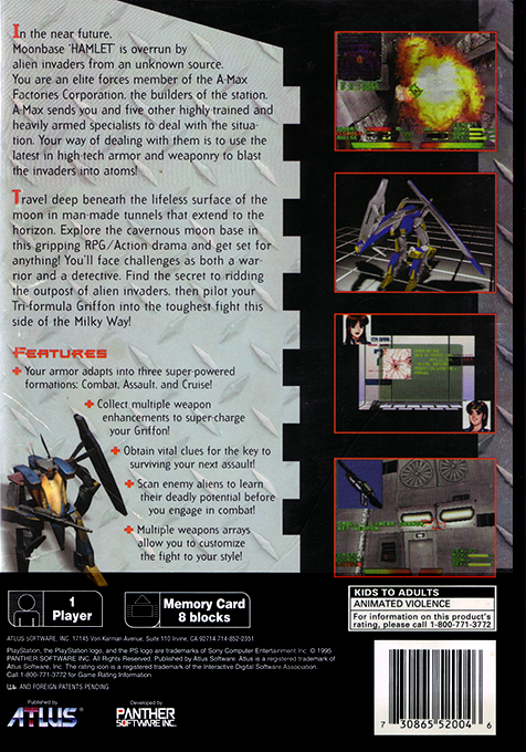 Space Griffon VF-9 - Dos