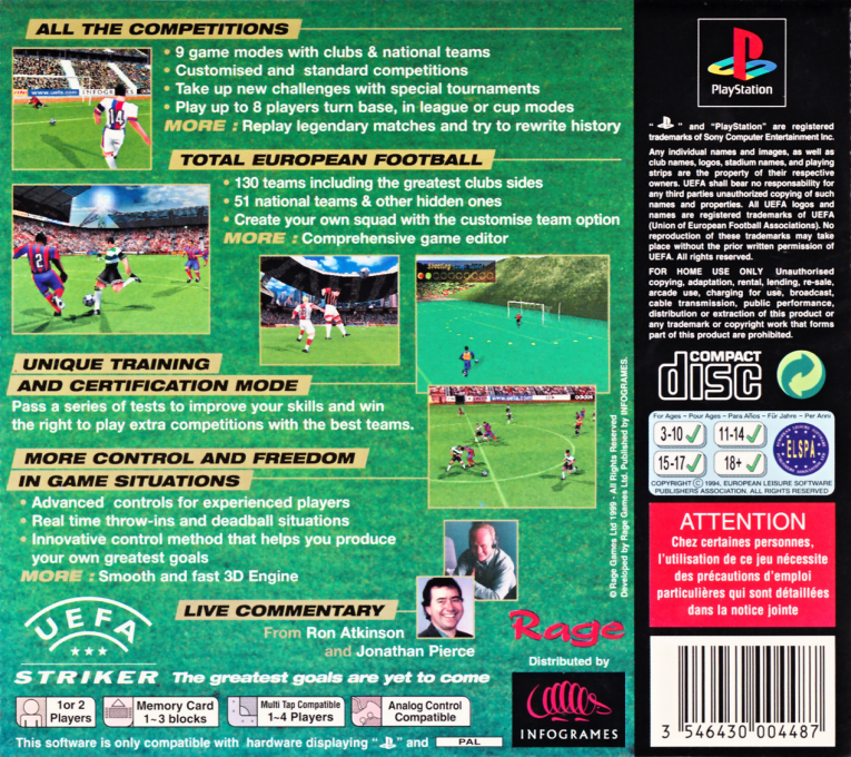 Striker Pro 2000 - Dos