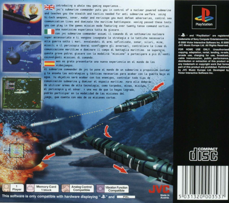 Submarine Commander - Dos