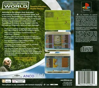 Sven-goran Eriksson World Manager dos