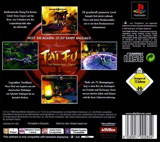 T'ai Fu : Wrath of the Tiger dos